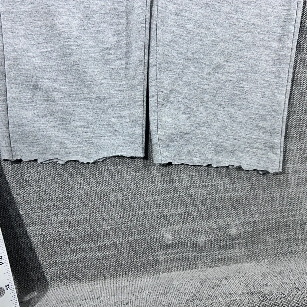 The North Face Sweatpants Mens Large Gray Good Raw Hem Drawstring Joggers